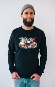 Bluza męska bez kaptura