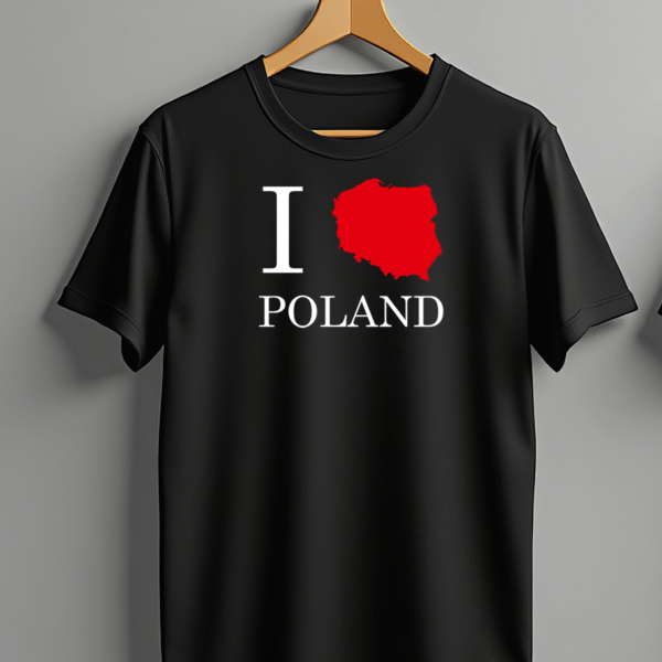 Koszulka I love Poland