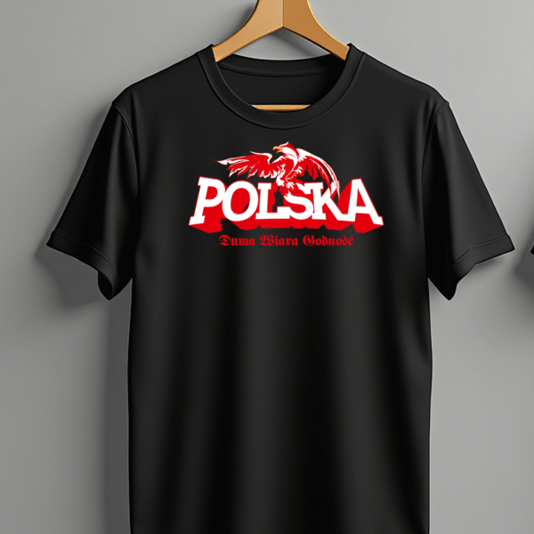 Koszulka Polska Duma Wiara Godność