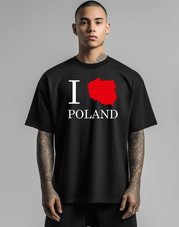 Second image of Koszulka I love Poland